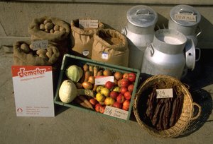 Tagesproduktion eines Hofes Tagesproduktion eines Hofes